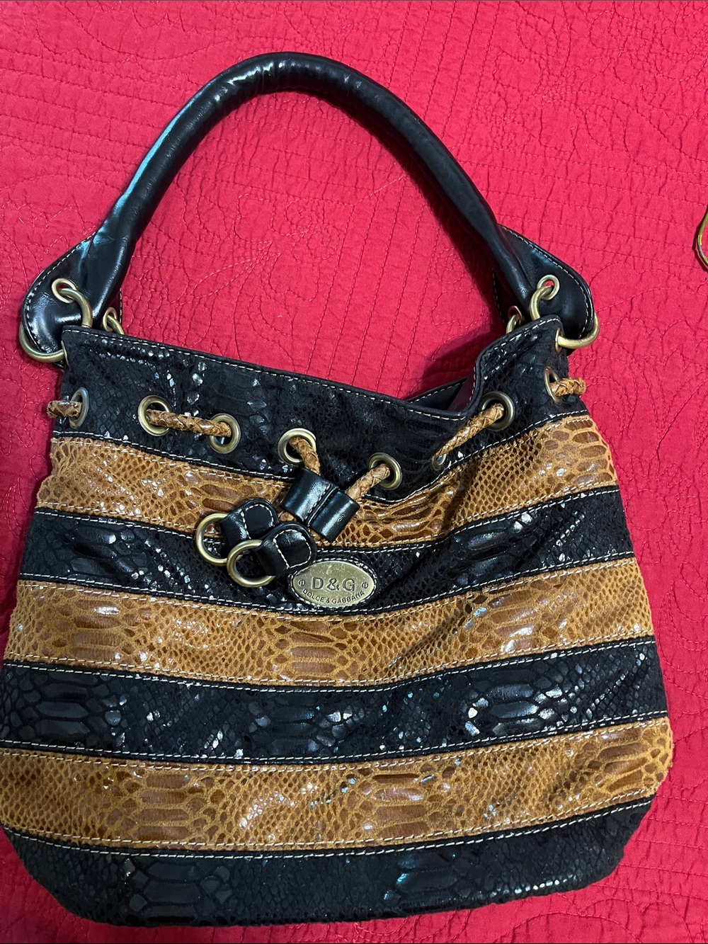 D&G Diffusion Line Shoulder Bag